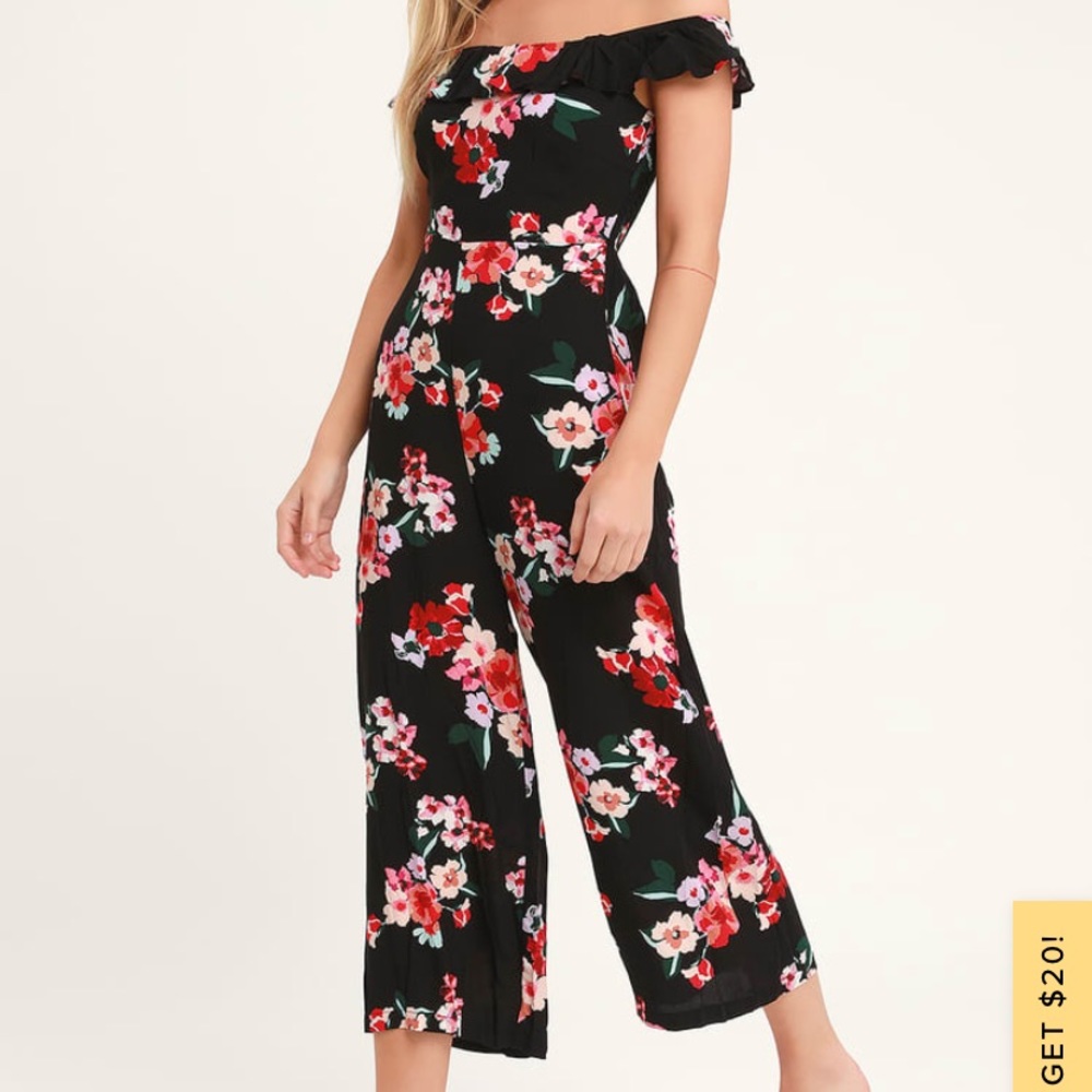 Lulus Floral Jumpsuit